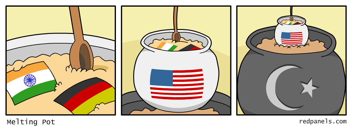 cultural assimilation comic