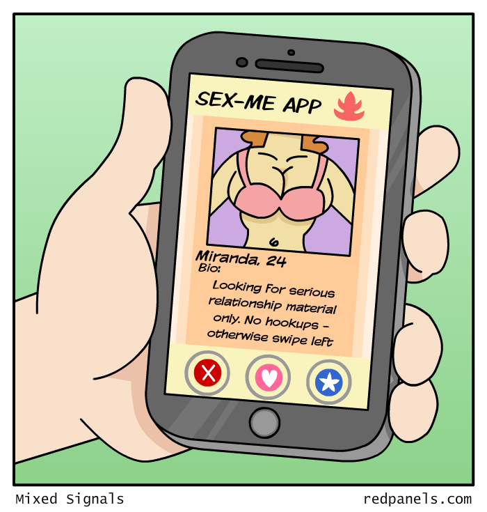dating app comic
