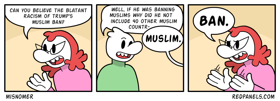 A comic about Donald Trump